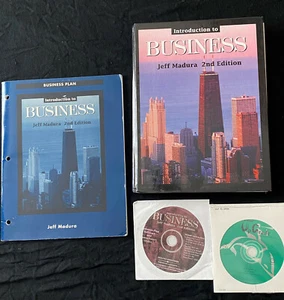 Jeff Madura Introduction to Business 2nd Edition w/Business Plan Book & 2 CD's - Imagen 1 de 10