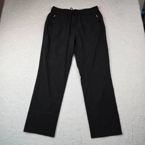 Selovzz Lightweight Hiking Tech Pants Men's Size 34 Black Quick Dry Drawstring - Picture 1 of 9