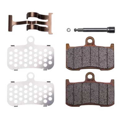 INDIAN MOTORCYCLE FRONT BRAKE PAD KIT for 4-PISTON CALIPER 2014-2021 CTN 2204196 - Image 1 of 3