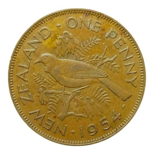 New Zealand - 1954 Penny VF30 - (INV1710) - Very Fine+ - Picture 1 of 2