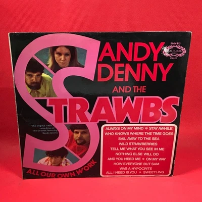 SANDY DENNY & THE STRAWBS All Our Own Work 1973 UK vinyl LP Hallmark record * - Image 1 of 4