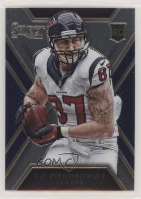 2014 Panini Select Rookies CJ Fiedorowicz #186 Rookie RC - Image 1 of 2