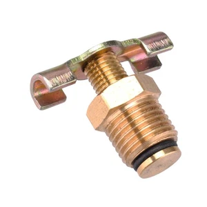 1x Messing Ablassventil Petcock 1/4NPT Kompressor Kühler Öl Wasser Kühlmittel er - Picture 1 of 3