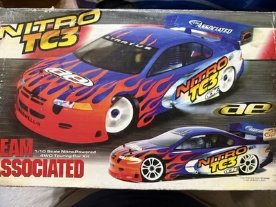 Team Associated Nitro TC3 1/10 RC Touring Car Chassis  - Image 1 of 4