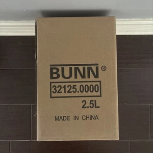 Bunn 32125.0000 Lever Action Airpot 2.5 Liter Stainless Steel New Open Box - Picture 1 of 4