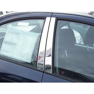 4 piezas. Borde de poste de pilar cromado FX de lujo apto para Suzuki SX4 2008-2013 sedán Foto 1 de 4