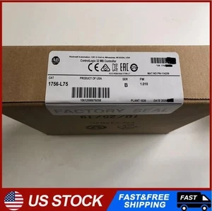 Allen-Bradley 1756-L75 ControlLogix 32MB Controller Free Shipping AB 1756L75 PLC - Picture 1 of 5