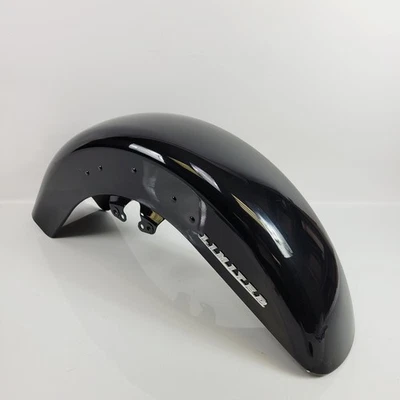 Harley-Davidson 14-23 Touring Ultra Limited яркое черное переднее крыло от оригинального производителя - Изображение 1 из 4