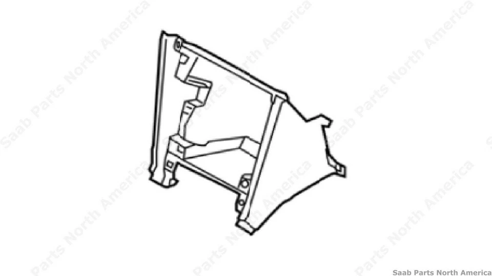 Left Lower Center Console Side Panel - Black For 2005-2006 Saab 9-2X 32007940-AA Foto 1 de 1