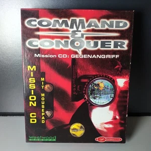Command & Conquer Mission CD: Contraataque PC Big Box CD 1997 Edición Limitada - Imagen 1 de 9
