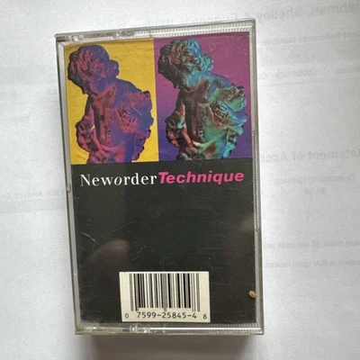 NEW ORDER Cassette Tape TECHNIQUE 80s New Wave JOY DIVISION, Near Mint Foto 1 de 4