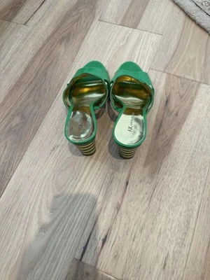 Женские туфли сандалии Ann Klein зеленые размер 9 - Изображение 1 из 4