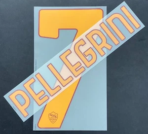 PELLEGRINI ROMA NOME+NUMERO UFFICIALE HOME 2021-2023 Dekographics