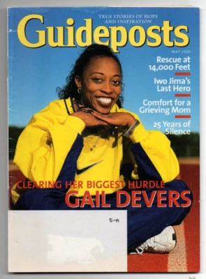 Guideposts Magazine May 2001 Gail Devers Mount Climber Iwo Jima Restored Hearing - Image 1 of 3