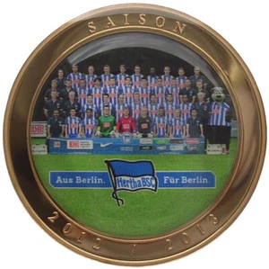 HERTHA BSC - MÜNZE-MEDAILLE - BUNDESLIGA SAISON 2012/2013 - Bild 1 von 2
