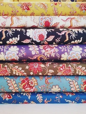 Dutch Heritage Baumwollstoff DHER 1022 für Patchwork Steppen Schneiderei