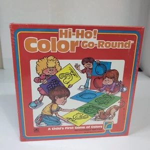 HI-HO! COLOR GO-ROUND Child’s First Came Of Colors Vintage Board Game 1987 NEW - Picture 1 of 7