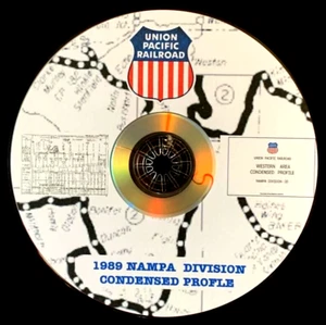 Union Pacific 1989 División Nampa - 20 páginas PDF de perfil condensado en DVD - Imagen 1 de 5