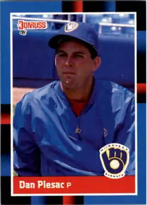 1988 Dan Plesac Donruss Baseball Card #109 - Picture 1 of 2