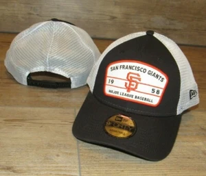 San Francisco Giants New Era 9Forty 1958 Loyalty Mesh Snapback Hat Cap Men's - Picture 1 of 1