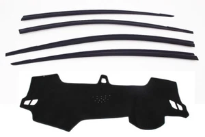 Weather shields with Anti-Slip Dash mat for 2016~ 2018 Hyundai Elantra 4dr Sedan - Picture 1 of 12