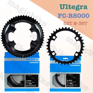 NIB Shimano Ultegra FC-R8000 11speed  52T-36T Outer/Inner Chainring BCD110 - Picture 1 of 1