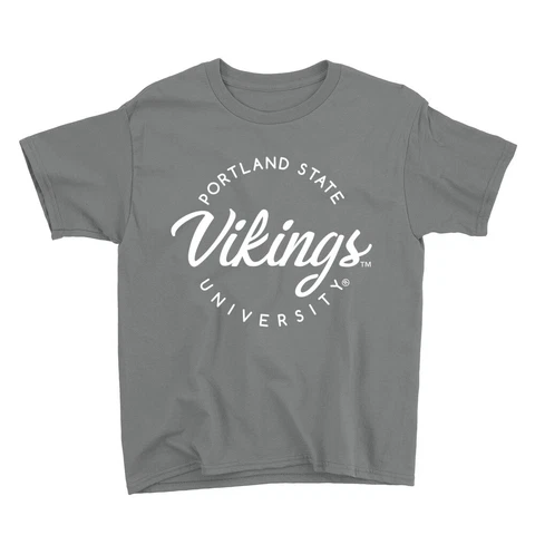 Venley Official NCAA Portland State University Vikings Youth T-Shirt Cover