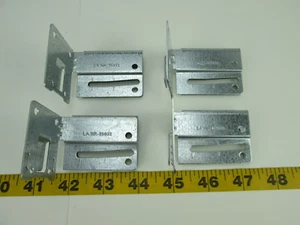 New Lot of 4 GE Spectra LA RR-25032 Circuit Breaker Mounting Bracket Metal CS - Picture 1 of 9