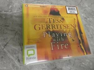 Playing with Fire by Tess Gerritsen (CD Audiobook, 2015) GRB8 - Picture 1 of 1