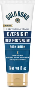 Gold Bond Ultimate Overnight Deep Moisturizing Lotion, 8 Oz Tube Free Shipping - Picture 1 of 12