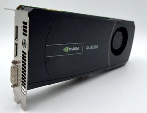 Dell Nvidia Quadro 5000 2.5GB GDDR5 Dual DP DVI Graphic Card P/N: 0JFN25 - Picture 1 of 4