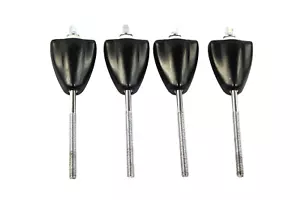 Set of 4 NEW 4" Tension Rods, and Black Drum Claws NEW #R1808 - Picture 1 of 4