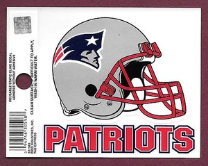 New England Patriots Static Cling Decal Rico Tag Express 3 1/2" x 3 3/4" - Picture 1 of 1