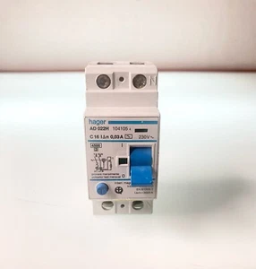 Interruttore Magnetotermico Differenziale Hager - Picture 1 of 3
