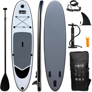 Gonfiabile Stand Up 3.2m Paddle Tavola Set Sup Incl. Pinna, Pompa , Zaino - Bild 1 von 5