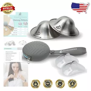 OB/GYN Designed Silver Nipple Shields & BPA-Free Breast Shields for Nursing Moms - Picture 1 of 11