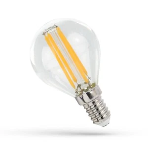 LED Round Golf Ball 6W = 62W 850lm Small Screw SES E14 Clear Warm White - Picture 1 of 2