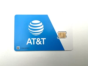 New Unused AT&T 5G SA NANO SIM 4G 5G LTE NETWORK - Zdjęcie 1 z 2