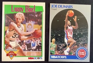 CELTICS LARRY BIRD 90 CARDS LOT NBA Basketball 1990 All-Stars HOF Rookies NO DUP - Picture 1 of 24