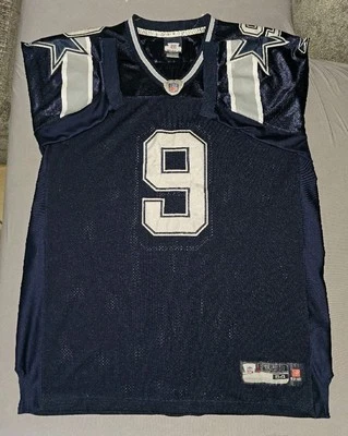 TONY ROMO #9 Dallas Cowboys NFL Reebok Talla 54 En Excelente Estado  Foto 1 de 4