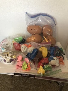 Mr Potatoe Head 4 Bodies 7 Bags Of Assorted Parts - Picture 1 of 8