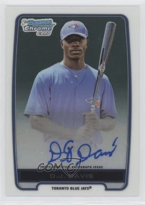 2012 Bowman Draft Chrome Draft Picks Auto DJ Davis #BCA-DDA Auto - Image 1 of 2