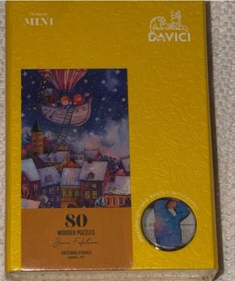 Davici Wooden Jigsaw Puzzle “Cristmas Stories” 205 X 230 Mm Beginner Level - Image 1 of 4
