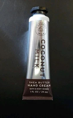Crema de manos nutritiva de manteca de karité Bath & Body Works LECHE DE COCO 1 OZ 29 ml nueva Foto 1 de 2