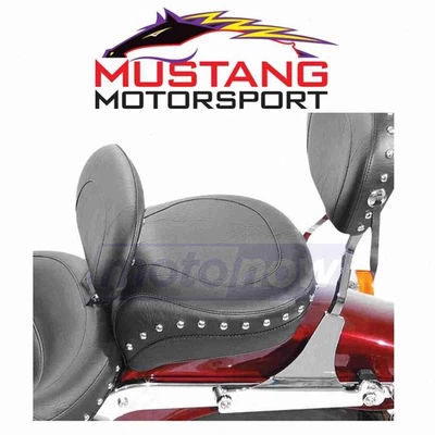 Mustang Wide Touring Studded Recessed Rear Seat for 2007-2017 Harley ev Foto 1 de 4