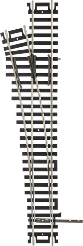 Atlas HO Scale Code 100 Mark IV #4 Left-Hand Turnout/Switch Model Train Track - Image 1 of 1