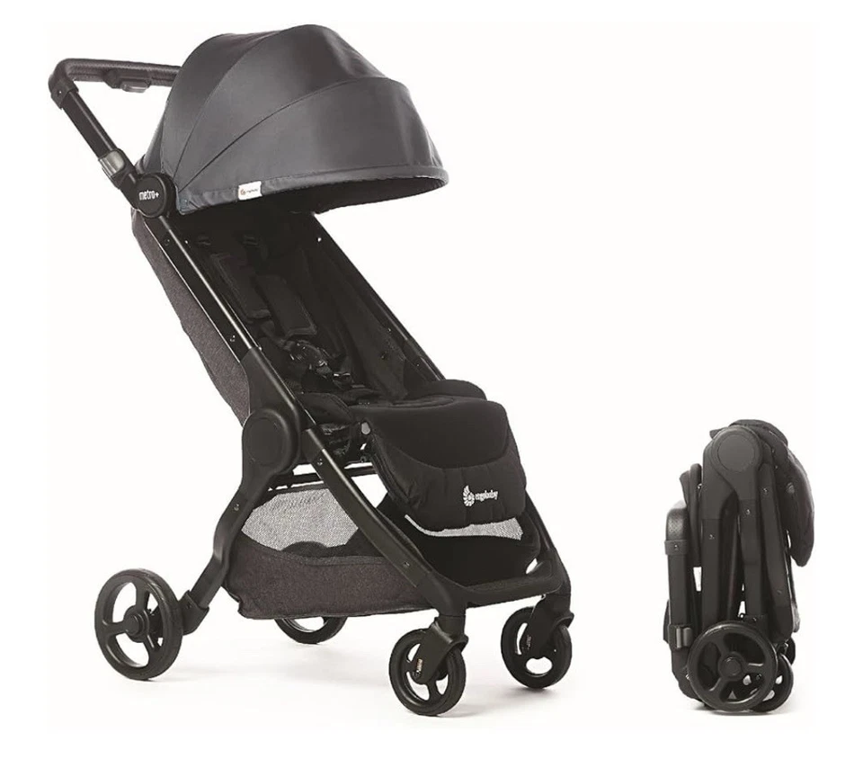 Ergobaby Metro+ Lightweight Compact Baby Stroller - Slate Grey - Image 1 of 4