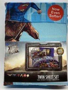 Justice League, DC, Twin Size Sheet Set - Bild 1 von 8