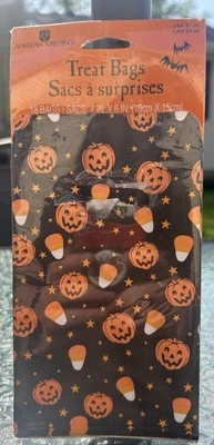 Vintage Halloween Trick Or Treat Bags 18 per Package - Image 1 of 3