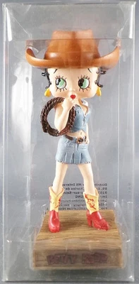 Betty Boop Cow-Girl - Figurine Résine M6 Interactions Neuve Boite - Photo 1/4